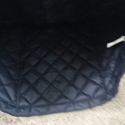 J Jill Vest Womens Small S Blue Down Full Zip Quilted Puffer Pockets Lightweight - Picture 4 of 11