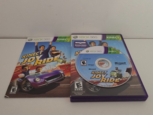 Kinect Joy Ride (Microsoft Xbox 360, 2010) CIB Complete with Manual - Picture 3 of 4