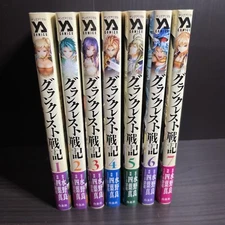 Record of Grancrest War Vol.1-7 complete set Ryo Mizuno Japanese comic manga