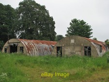Photo 6x4 Nissen huts near Fillingham Relics of RAF Ingham a grass airfie c2016