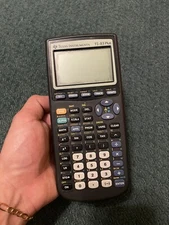 Texas Instruments TI83 Plus Graphing Calculator W/ Cover Tested Works!