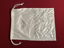 Nike X Billie Ellish Air Alpha Force White Drawstring Shoe Bag 17.5 x 13 NEW