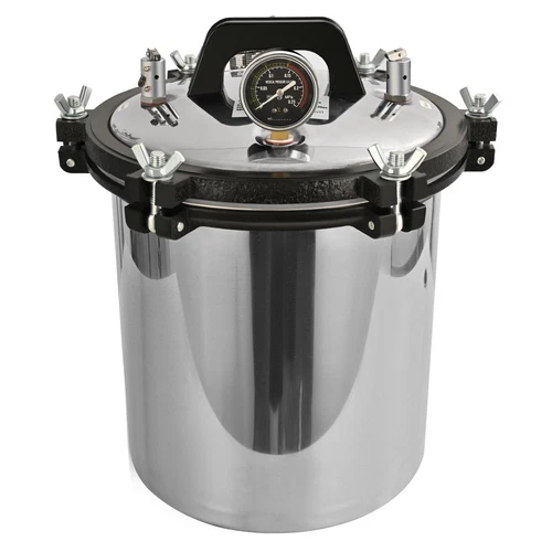 18L Sterilisatoren Autoklav Portable Pressure Steam Sterilizer Autoclave DE - Bild 9 von 18