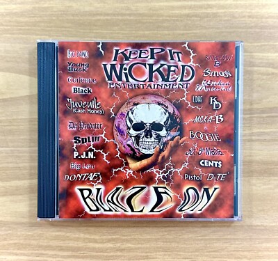 CD ~ Keep It Wicked Entertainment ~ Blaze On ~ P.A. ~ 18 Tracks ~  99 ~ !L  K!