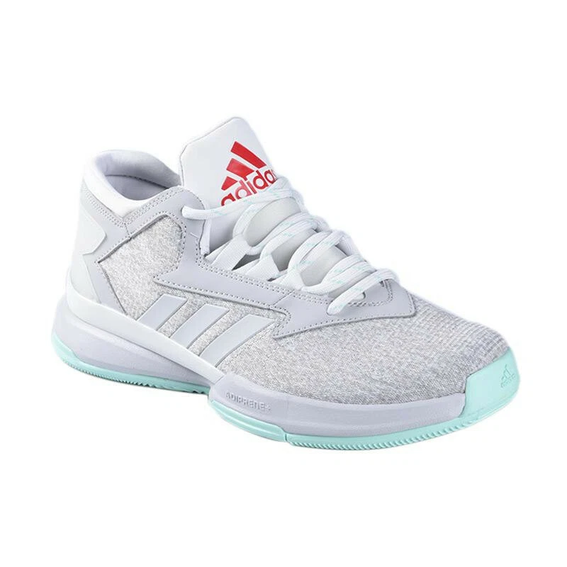 Adidas Street Jam II Grey Green Mens Basketball Trainers Shoes Sneakers AQ7299