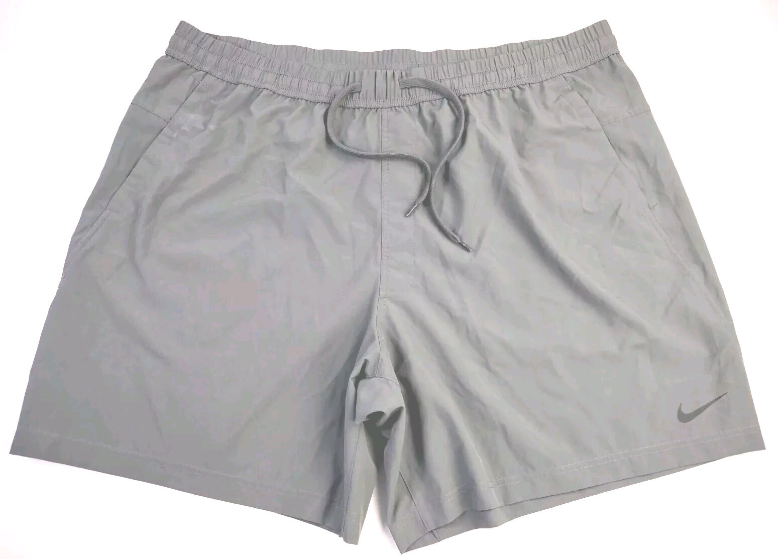 Nike Men's 7" Iron Gray Form Dri-FIT Unlined Versatile Shorts Sz XXL DV9857-068