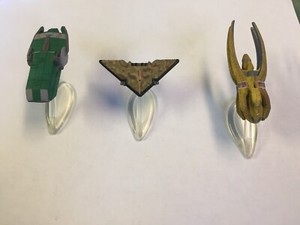 Babylon 5 Set Micro Machines Space #2 Vorlon Cruiser Raider Ship Narn Ship 1995