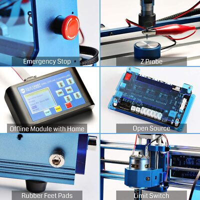 SainSmart Genmitsu 3018-PROVer Desktop CNC Router Machine with 