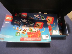 LEGO Seasonal: Christmas Build-Up (40222) - opened - all pieces included