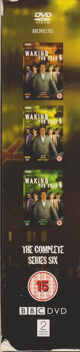 WAKING THE DEAD - Series 6. Trevor Eve, Sue Johnston. BBC (6xDVD