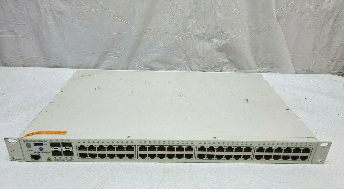 OmniSwitch Alcatel Lucent 6850-P48L 48 Port Switch | eBay