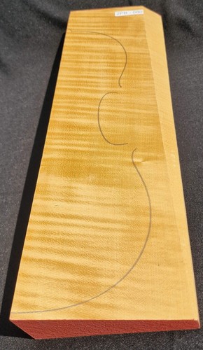 Tonewood En érable Bosniaque Flammé Pour Violon - Dos Deux Pièces, Qualité Lutherie