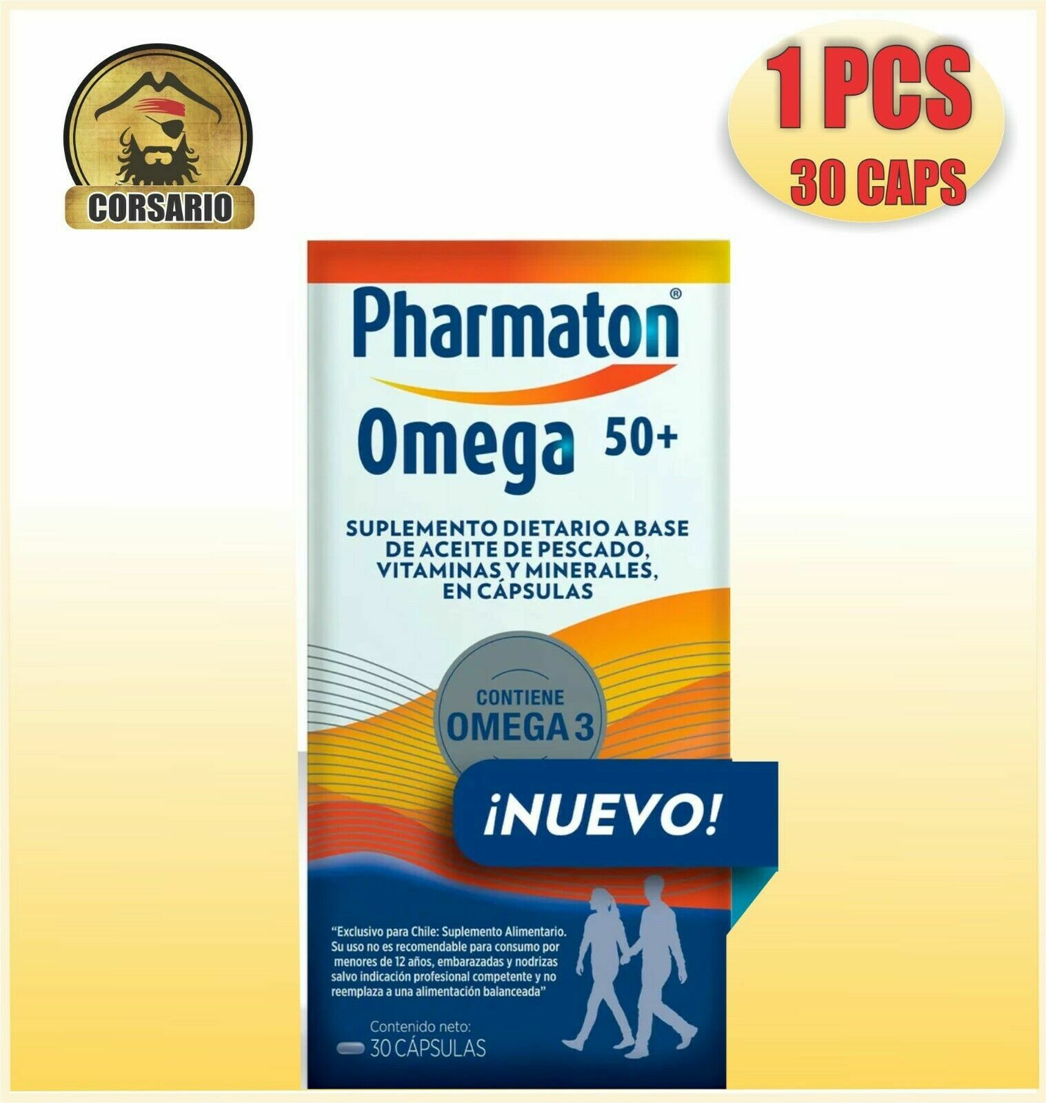PHARMATON OMEGA 50+ DIETARY SUPPLEMENT 30 CAPSULES eBay