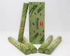 Hem Incense: MUGWORT (BLACK SAGE) - You Pick Amount: 20, 60, 100 or 120 Sticks 