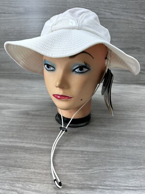 The North Face Horizon Sun Boonie Fishing Hiking Bucket White Hat