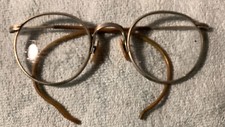 Vintage antique Bausch  Lomb Ful-Vue 23 Safety Glasses Steam Punk Very Used