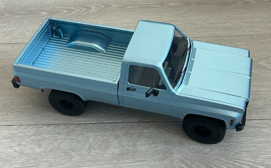 Eazy RC Glacier 1/18 Scale RTR Mini 4wd Crawler Blue EAZ11807