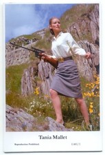 Cartolina Tania Mallet Swiftsure 2000 stelle del cinema E481/1 attrice pin up