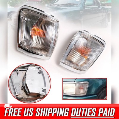 For Toyota 4Runner SURF LN130 1992-95 Front Corner Turn Signal Lights Lamp LH+RH