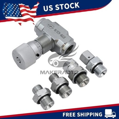 3/8'' L08 -Hydraulic Flow Control Valve - STB-G3/8 - Fit Mini Excavator USA