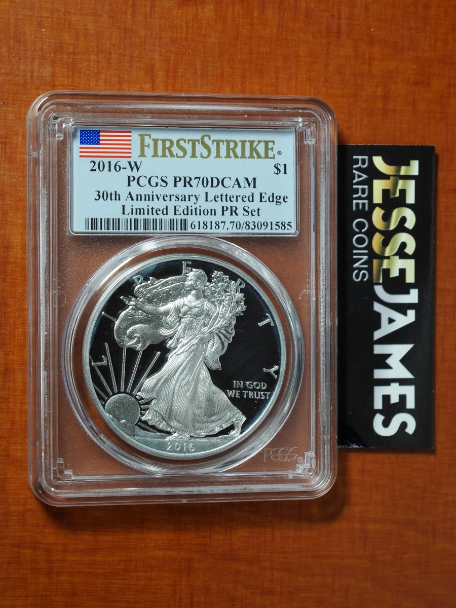 2016 American Eagle PR 70 Graded Silver Bullion Coins for sale | eBay