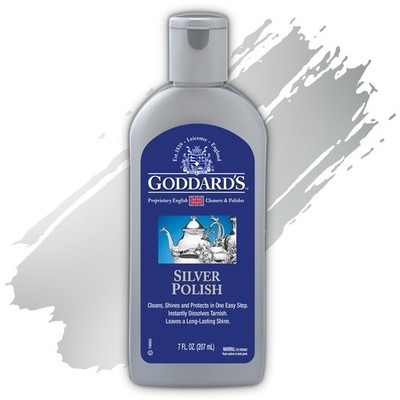 Goddard's Silver Polish Liquid, Silver Cleaner & Tarnish Remover, 7 oz | Restore