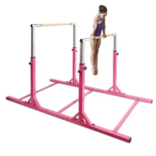 Kids Gift Coordination Skill Execise Double Horizontal Parallel Bars Adjustable