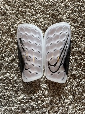 Nike Mercurial Lite Soccer Shin Guards Black/White/Clear