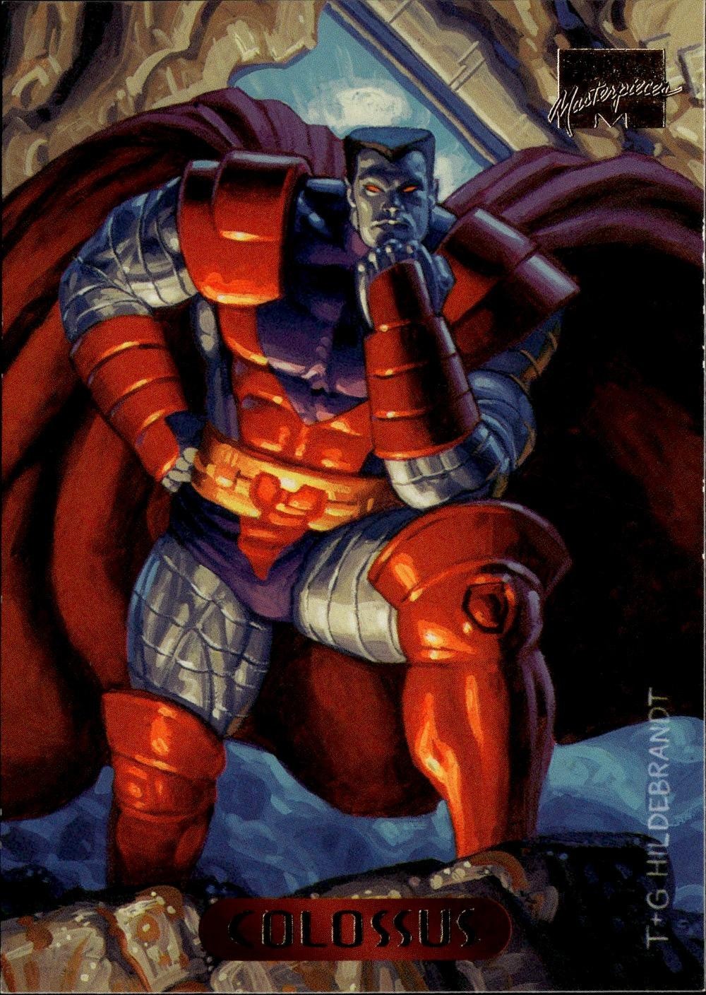 1994 Fleer Marvel Masterpieces Hildebrandt Brothers #24 Colossus