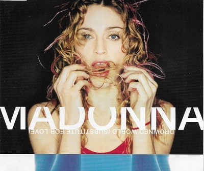 MADONNA w/ BT & SASHA Drowned World w/ Sky Fits Heaven REMIXES CD Single SEALED