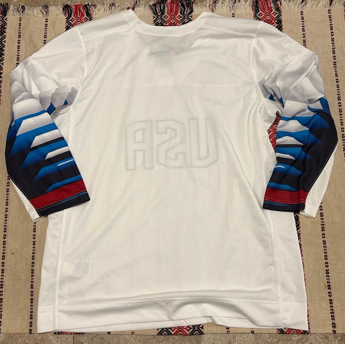 Nike USA Hockey 2018 Winter Olympics Home Jersey Sz XL | eBay