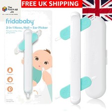 3-in-1 Baby Nose, Nail & Ear Cleaner - Safe Grooming Tool with Flexible Tips