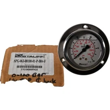 NEW Stauff SPG-063-00100-01-P-B04-F Gauge 0-100 BAR 0-1450 PSI 2.5'' G1/4 