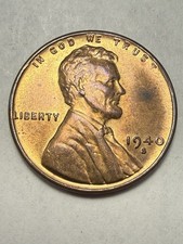  1940-s Unc. Lincoln Cent Upgrade That Spot In Your Set- Priced To Sell 