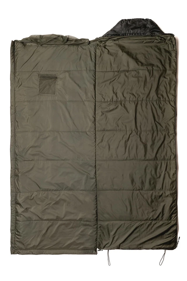 Snugpak Jungle Saco de Dormir Ligero, Bolsa de Viaje Compacta, Oliva Foto 3 de 4
