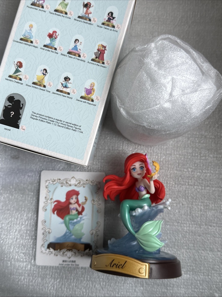 POPMART Disney Princess Create Your World Blind Box LITTLE MERMAID