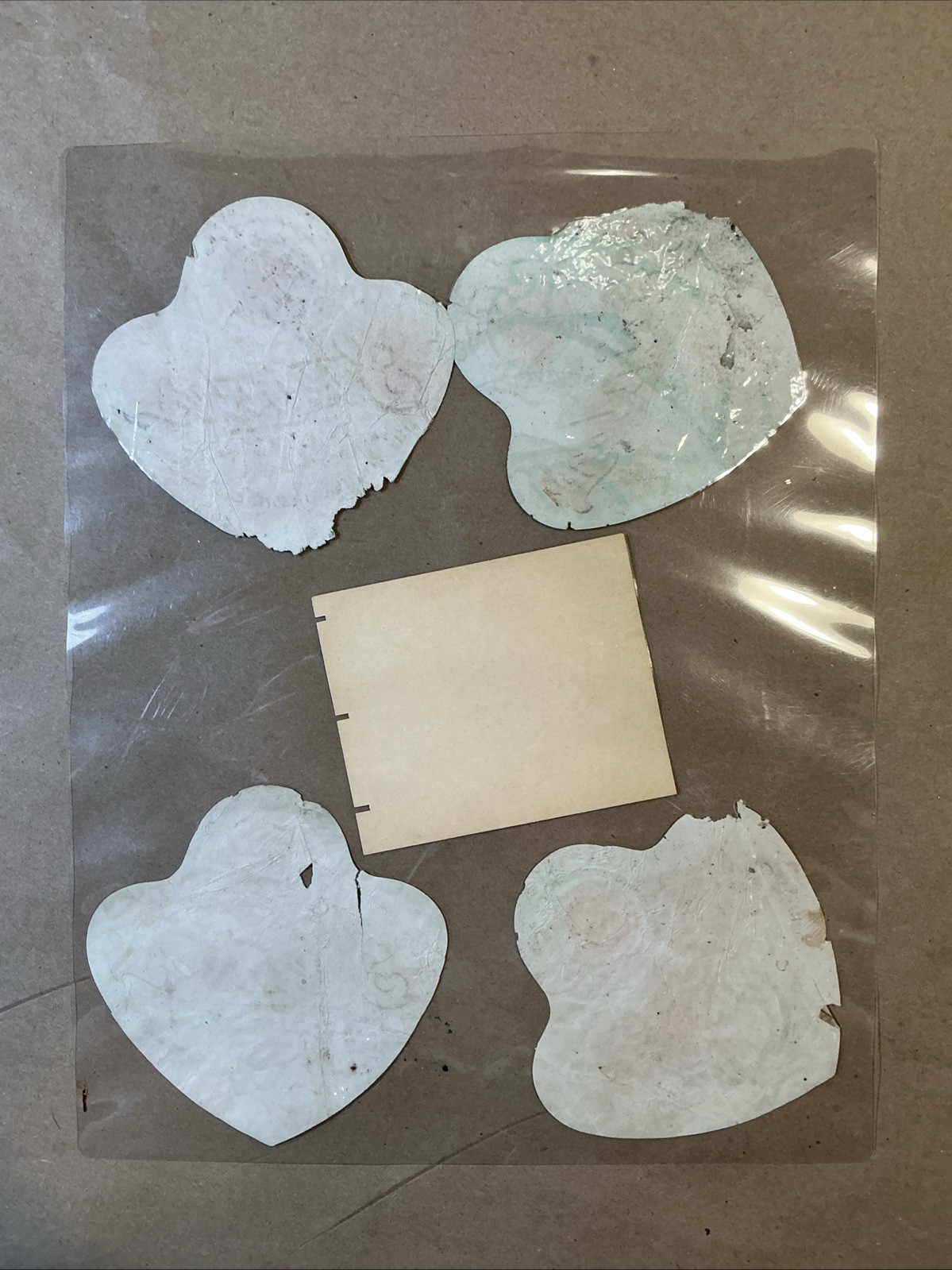 Group Of Old Laminated Ohio Beer Bottle Labels Steinle BRG. & ICE co. INV-P0742