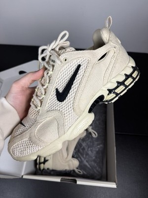 Size 11.5 - Stussy x Nike Air Zoom Spiridon Caged 2 Fossil