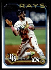 2024 Topps Jose Siri Tampa Bay Rays #436