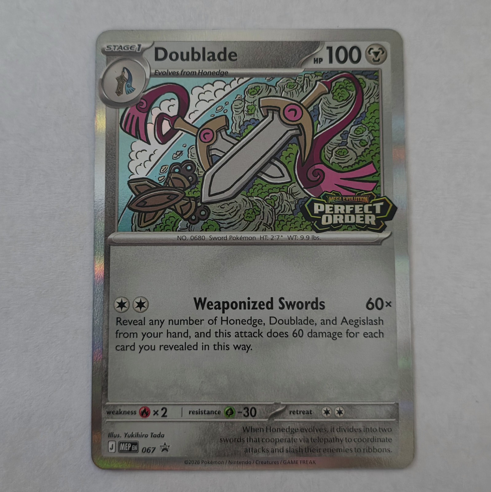 Doublade MEP067 - Mega Evolution Promos - Black Star Promo - English Pokemon TCG