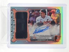 SAMUEL BASALLO 2026 BOWMAN CHROME JUMBO RPA ROOKIE PATCH AUTO /150 Q8121