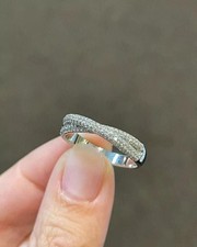 2 CT Round Cut Lab Created Diamond Engagement Ring In 14K White Gold Plated