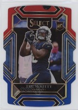 2021 Panini Select Club Level Red & Blue Prizm Die-Cut Tre' McKitty #293 1c3k