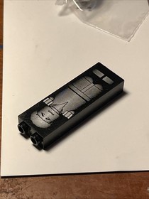 VTG Original Lego Han Solo in Carbonite Brick 10123 Cloud City Star Wars Minifig