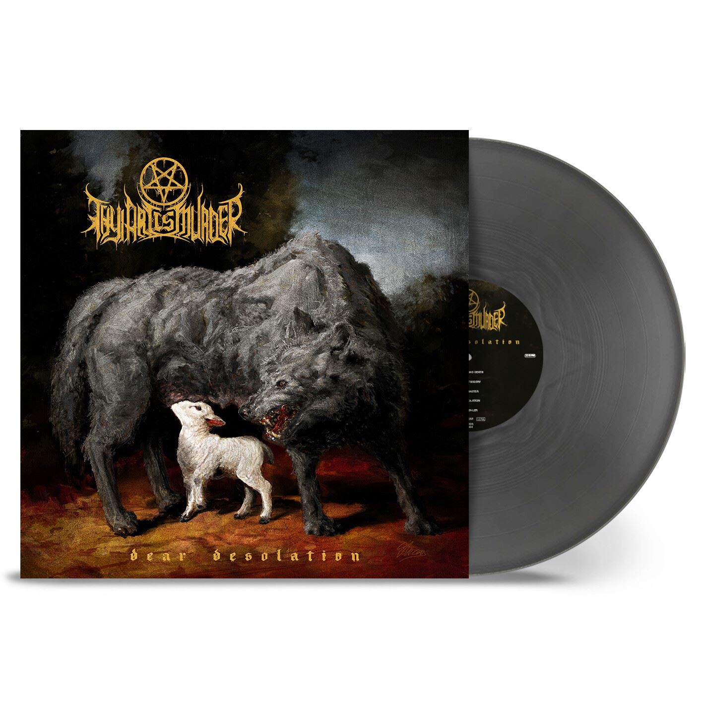 Thy Art is Murder - Dear Desolation Silver Vinyl 12"" Album