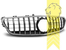 Sportgrill K&uuml;hlergrill f&uuml;r Mercedes Benz CLS W218 schwarz chrom