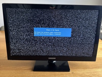 Samsung UN19F4000AF 19 inch HDTV 720p w/ Power Cord Tested Working NO REMOTE
