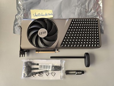 MSI Gaming RTX 4080 Super 16Gb Expert Graphics Card (Serial Number Record)