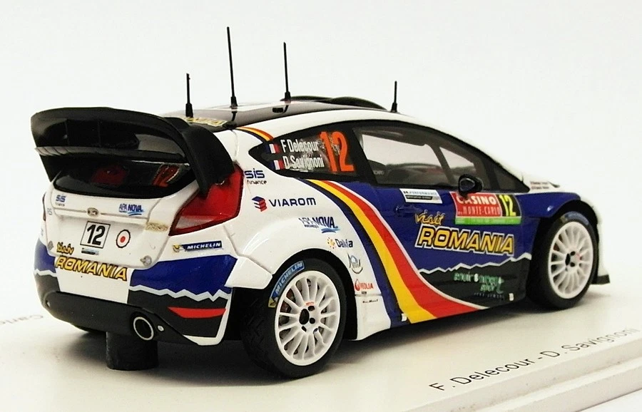 Spark 1/43 Scale S3794 - Ford Fiesta RS WRC #12 - Monte Carlo 2014 - Image 2 of 4