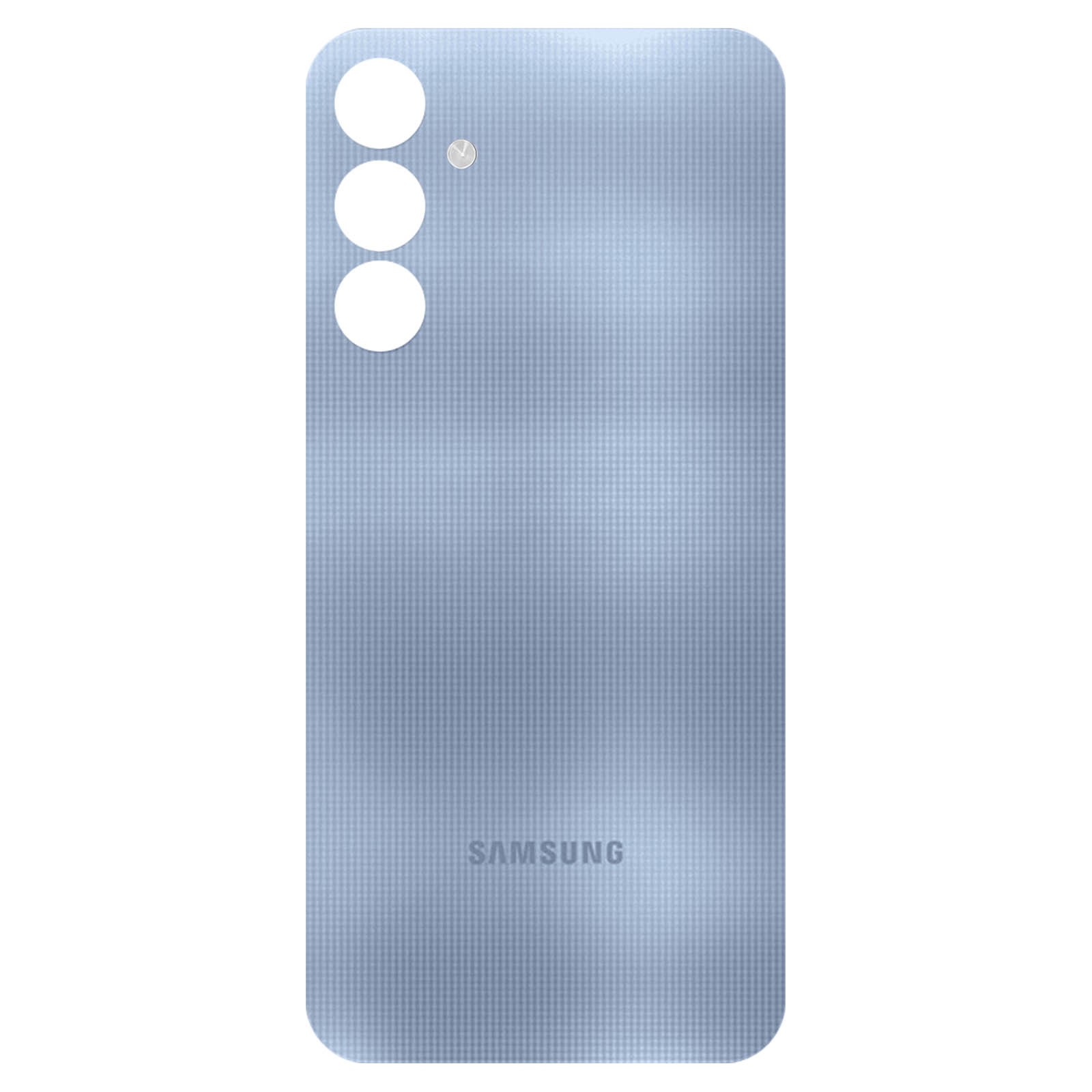 Coque arrière rigide Samsung A25 5G bleu pâle d'origine